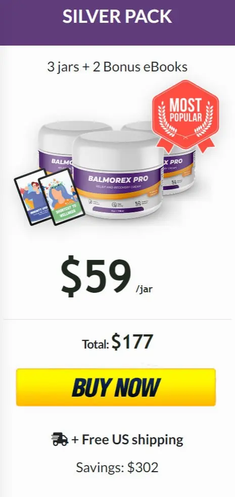 Balmorex Pro - 3 Jars